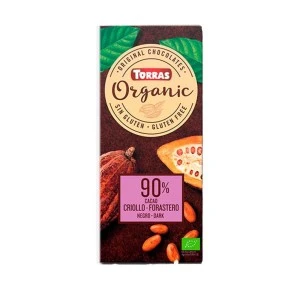 Chocolate negro 90% cacao 100g