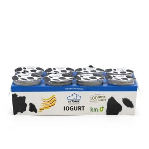 Yogur natural(pack 8u/125g)...